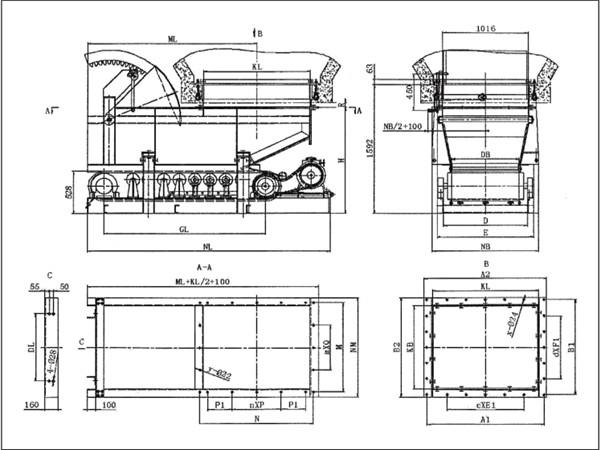 扇形閥門帶式（甲帶）給料機(jī)的承載能力較強(qiáng)、噪音低、整機(jī)使用壽命長